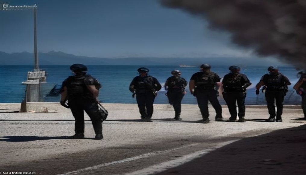 Spain attacks 'selfish' response of some EU countries to Ceuta migrant crossings — editorial image